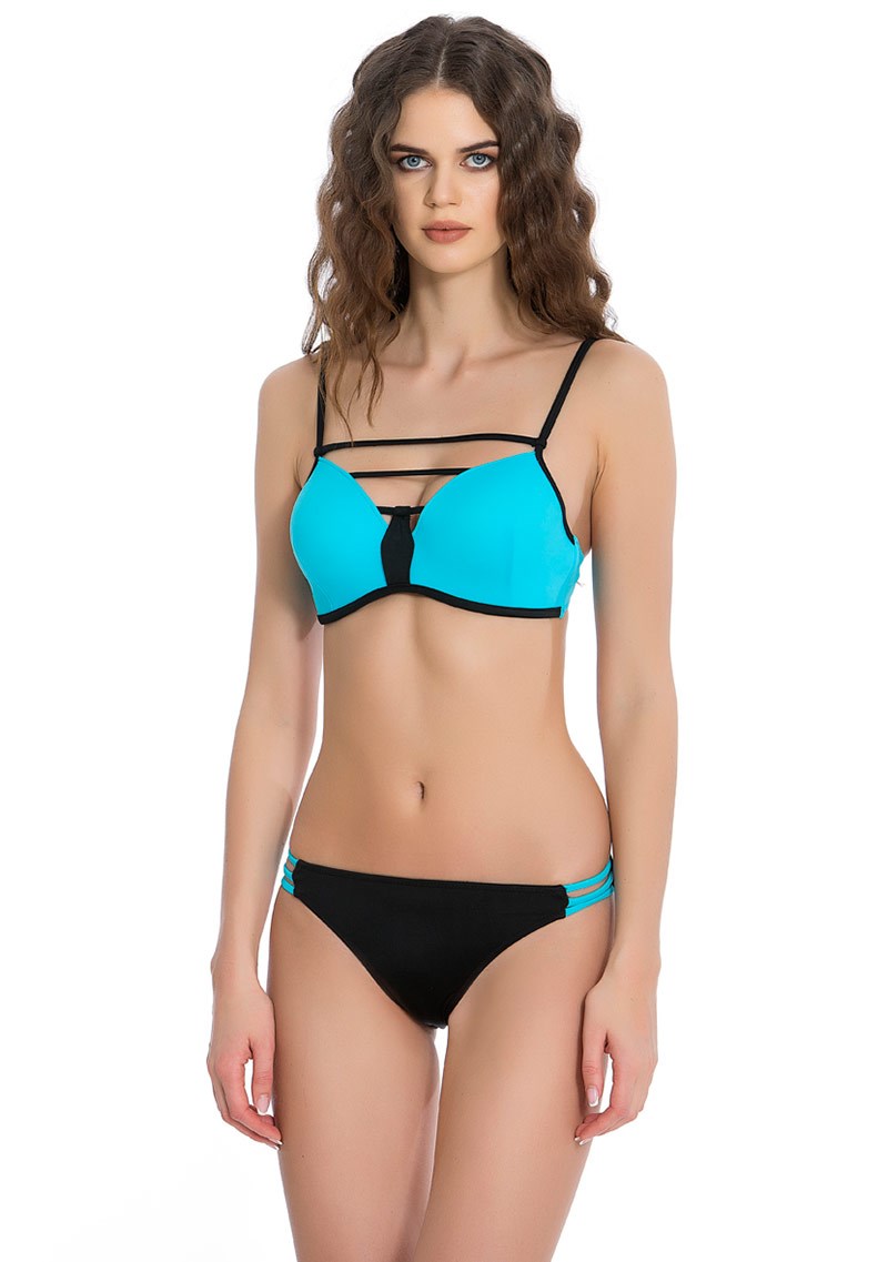 Düz Kaplı Bikini