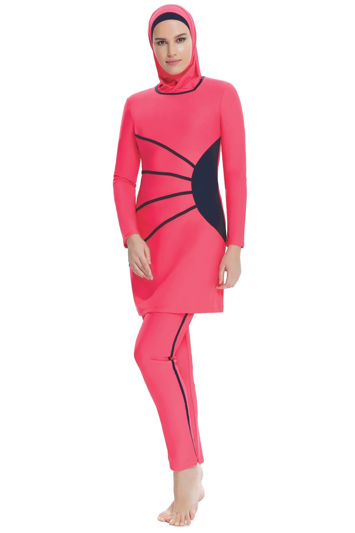Full Lycra Tesettür Mayo Mercan