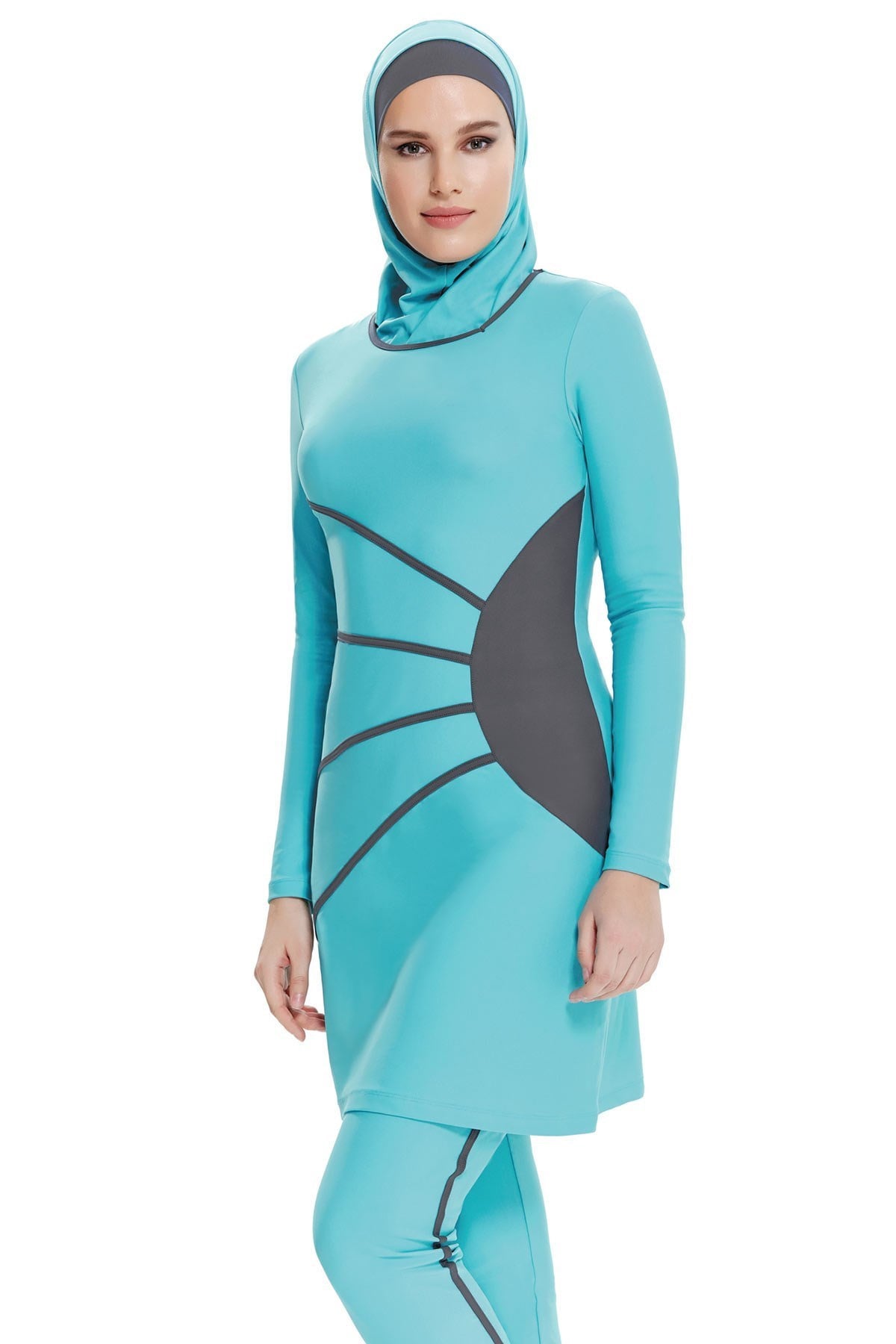 Full Lycra Tesettür Mayo Mint