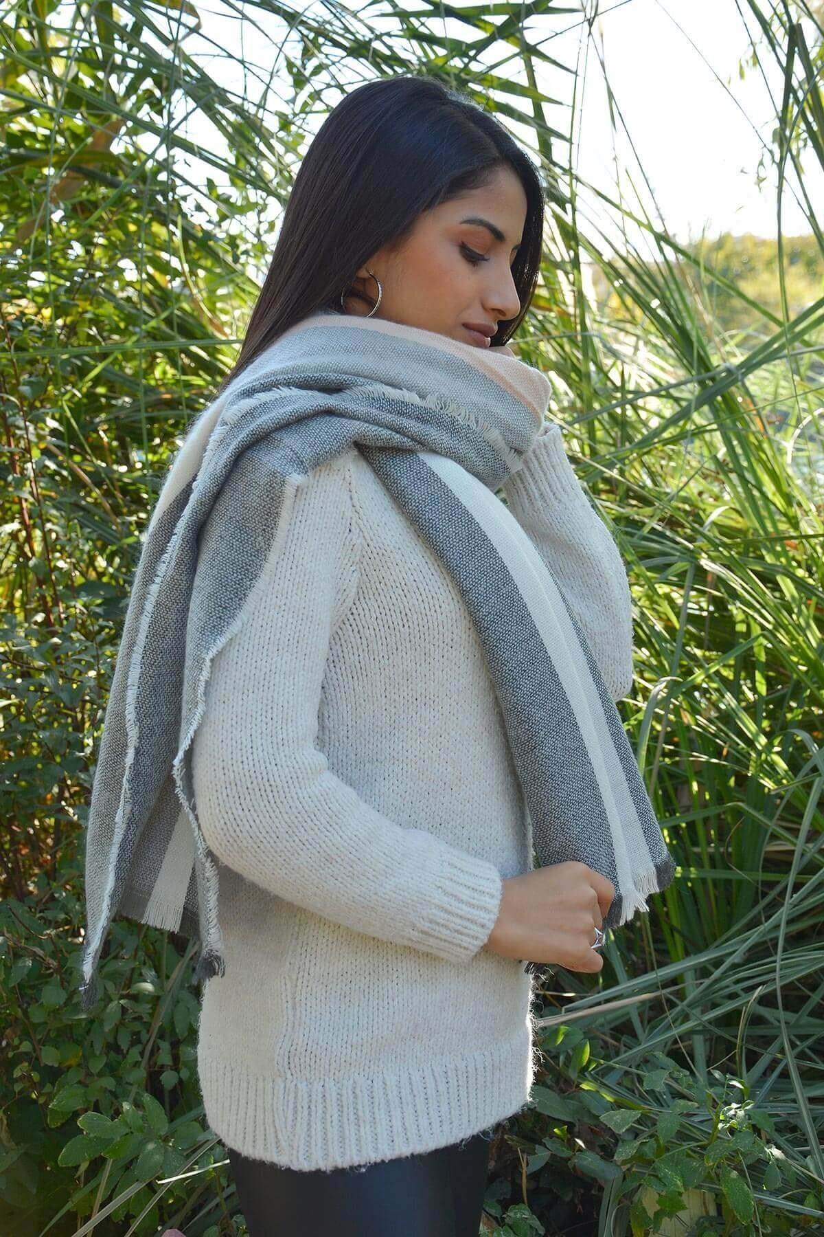 Kadın Bej Şal