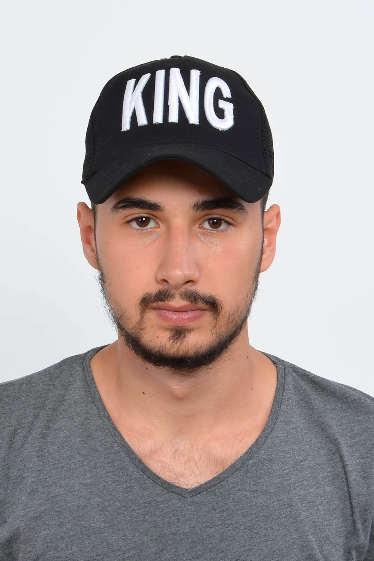 King Nakışlı Erkek Kep Şapka | Mossta