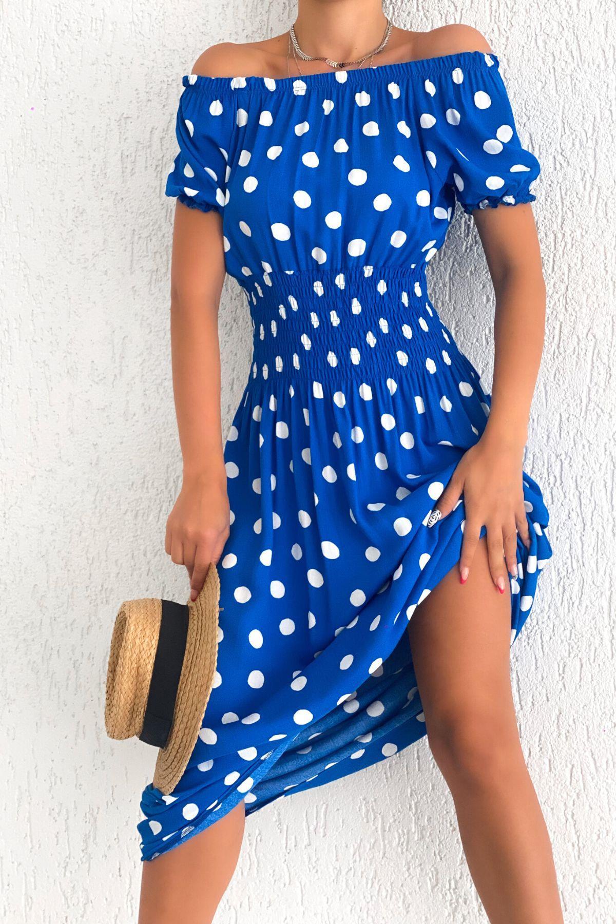 Madonna Yaka Gipeli Elbise