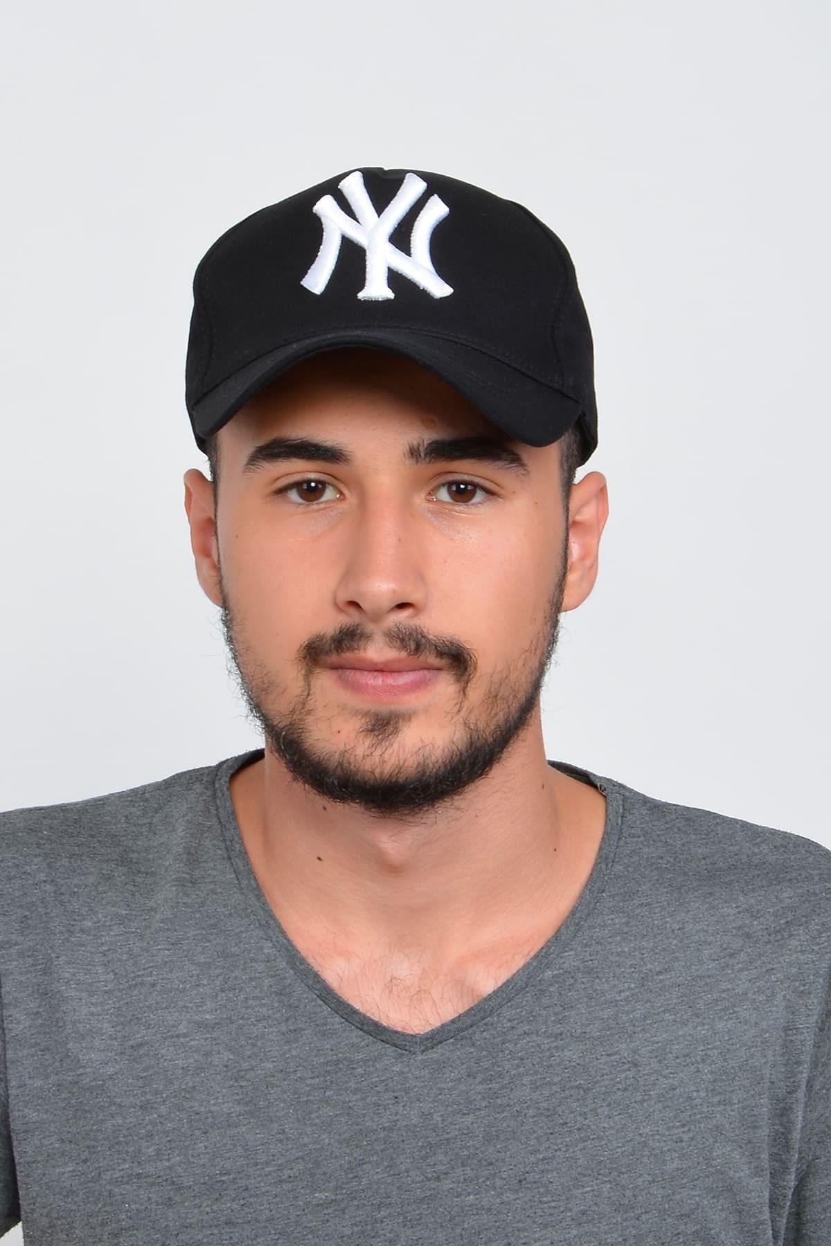 New York Erkek Şapka Siyah