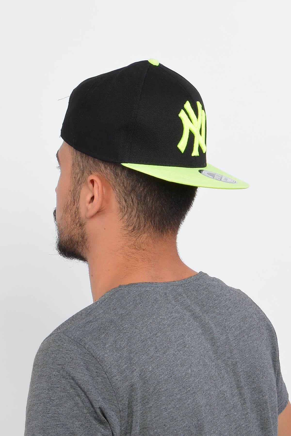 New York NY Baskılı Erkek Snapback Kep