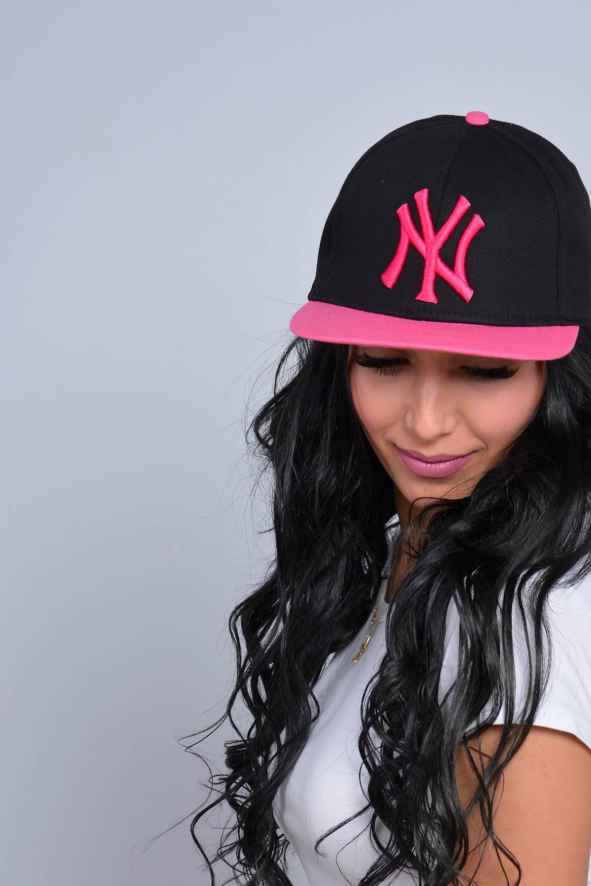 New York NY Baskılı Snapback Kep