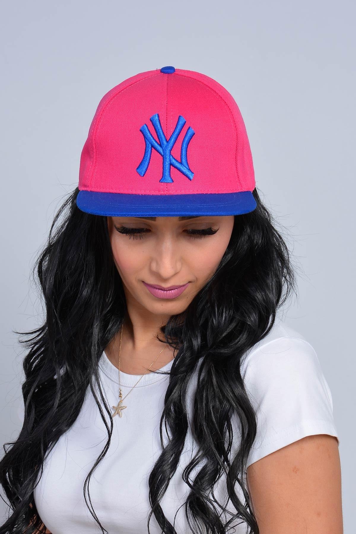 New York NY Baskılı Snapback Kep