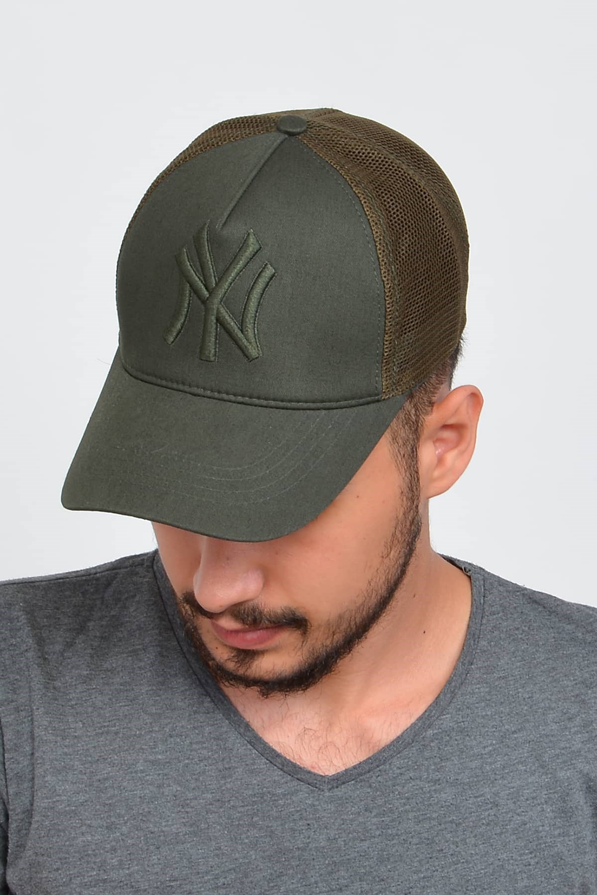 New York NY Nakışlı Erkek Şapka