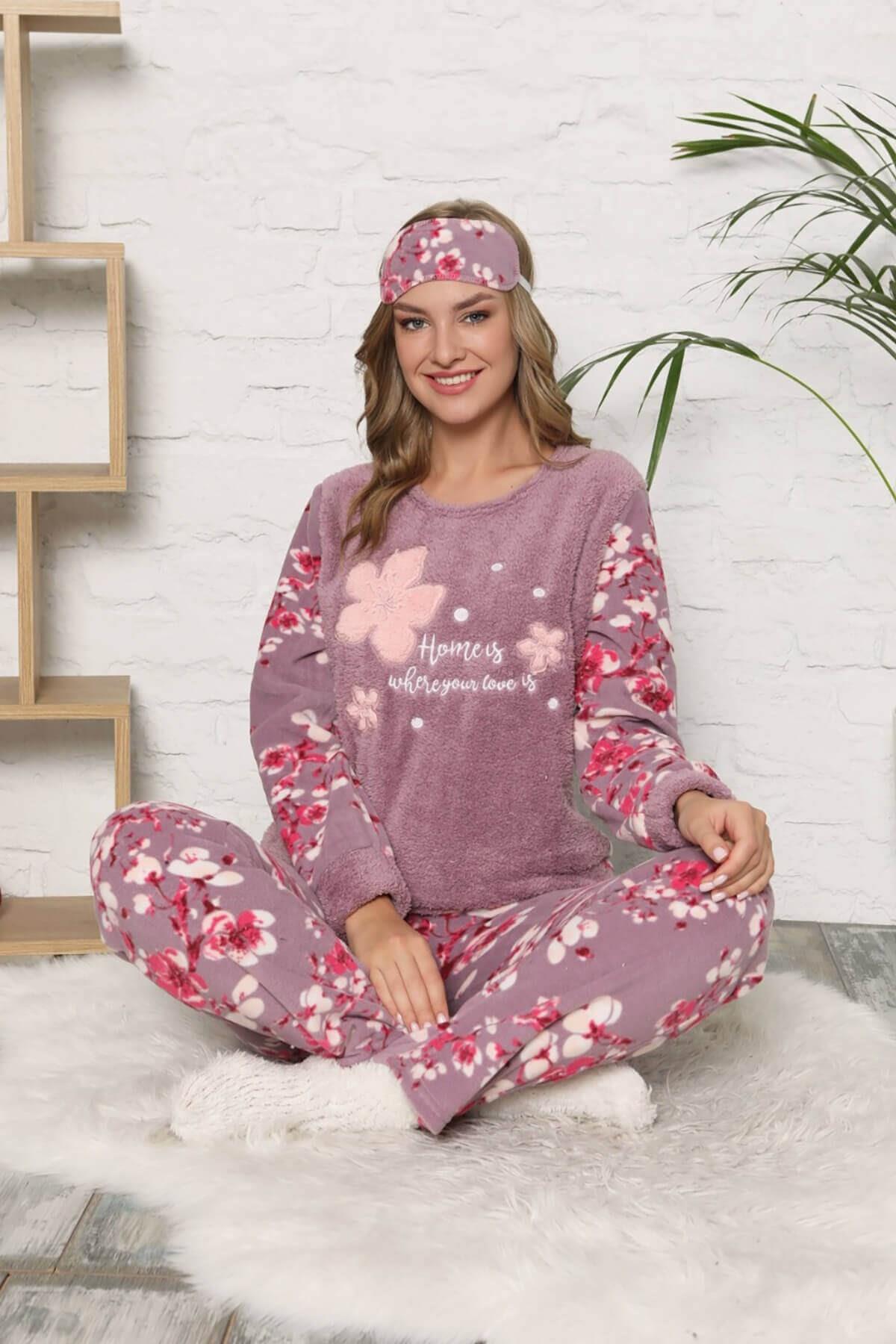 Polar Kadın Mor Pijama Takımı