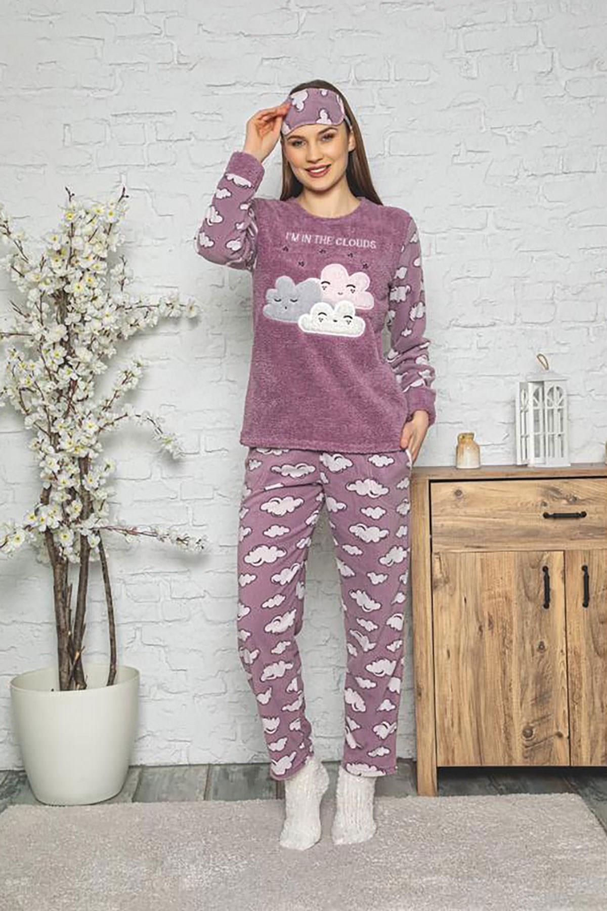 Polar Kadın Mor Pijama Takımı