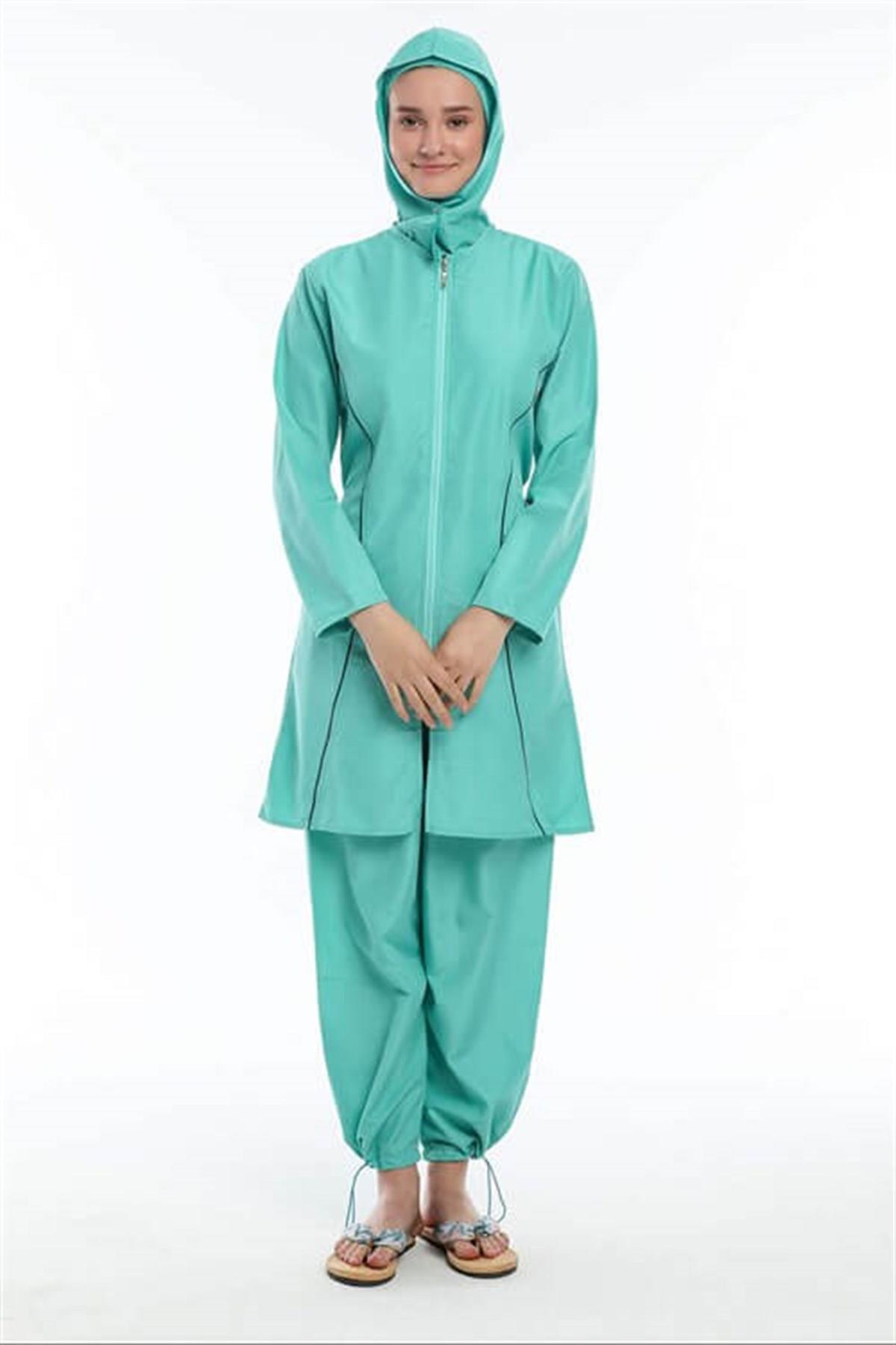 Tam Tesettür Mayo Mint