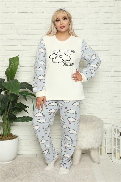 Polar Büyük Beden Pijama Takımı