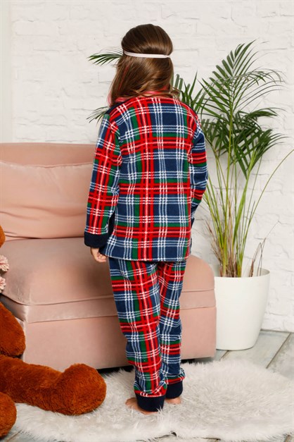 Welsoft Kışlık Kız Çocuk Pijama Takımı