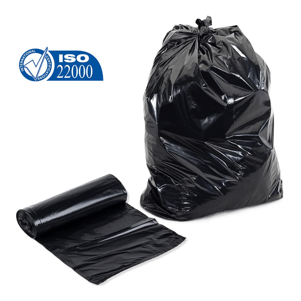 Endüstriyel Battal Boy Çöp Torbası 72x95 Cm Siyah