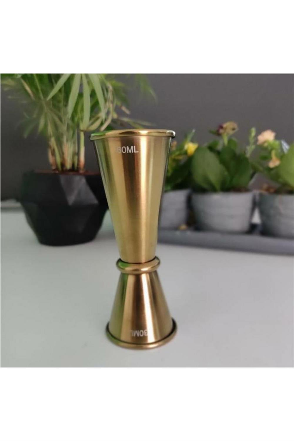 Jigger 3/6 CL 304 SS Gold, Paslanmaz Çelik Jigger