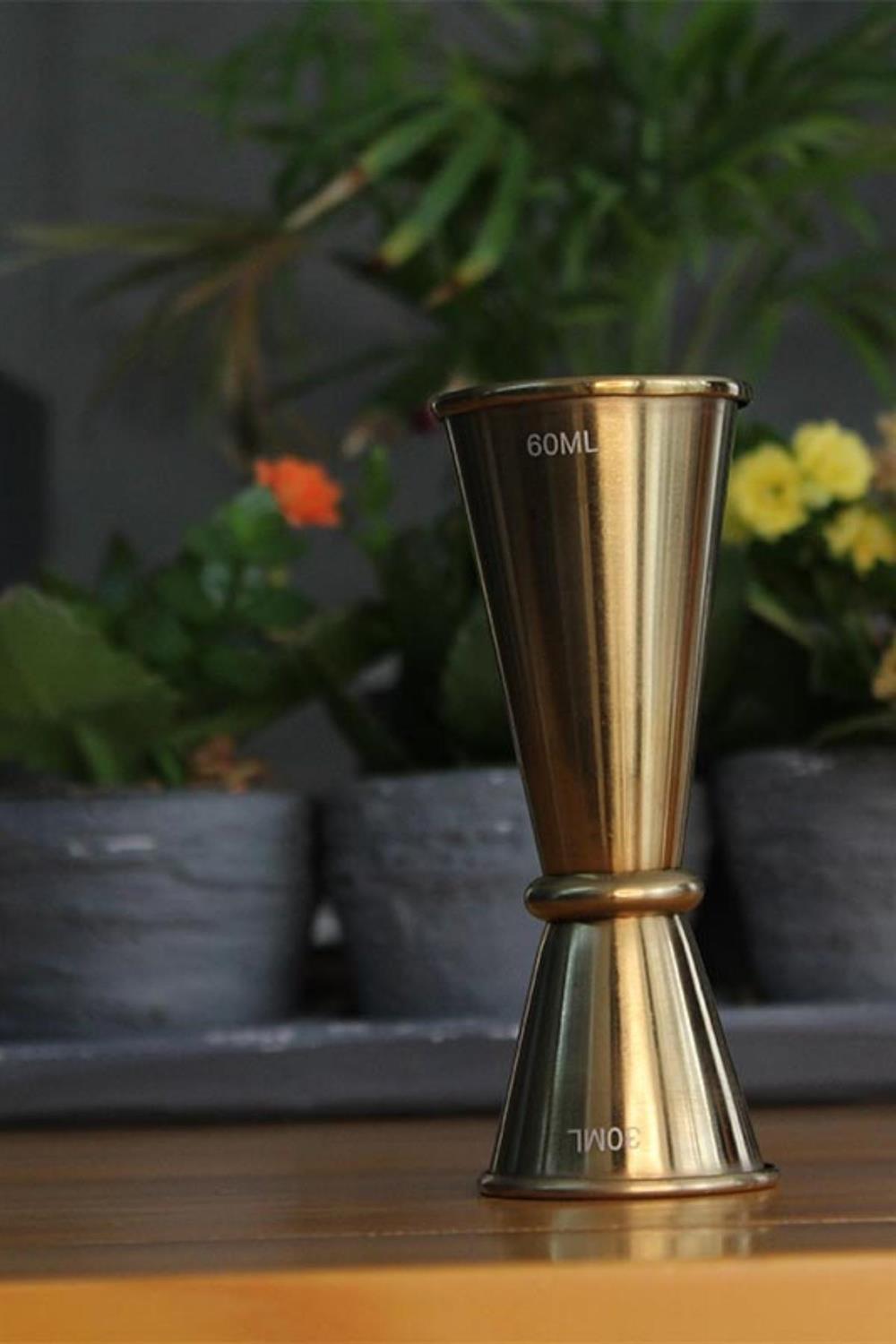 Jigger 3/6 CL 304 SS Gold, Paslanmaz Çelik Jigger