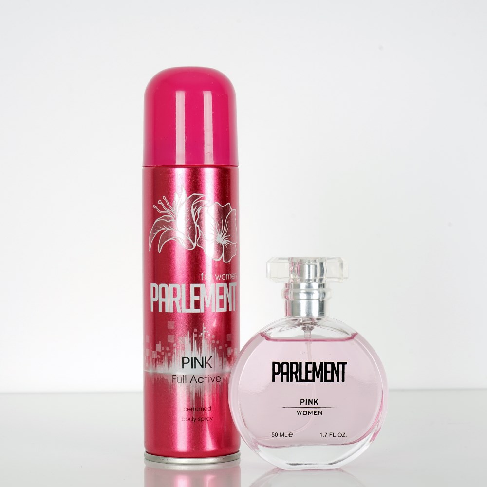 Parlement Women Pink Parfüm & Deodorant Gift Set