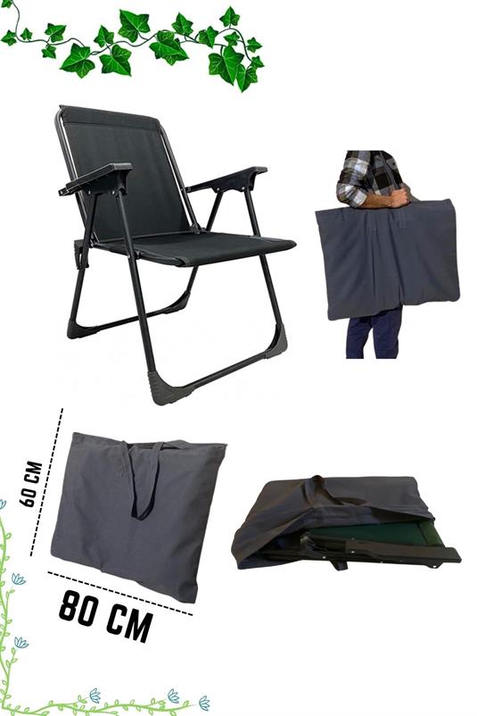 Taşıma Çantalı Kamp Sandalyesi, Katlanır Koltuk