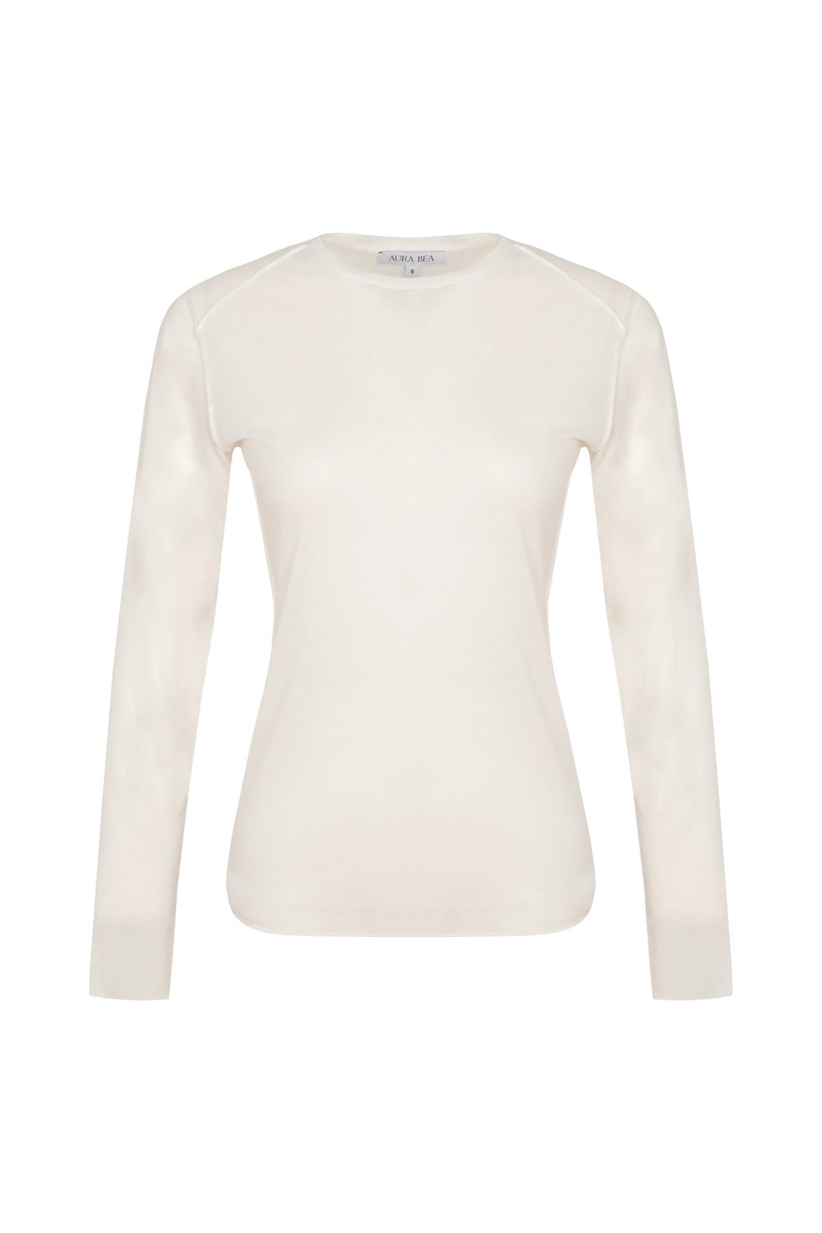 Long Sleeve Top Ecru