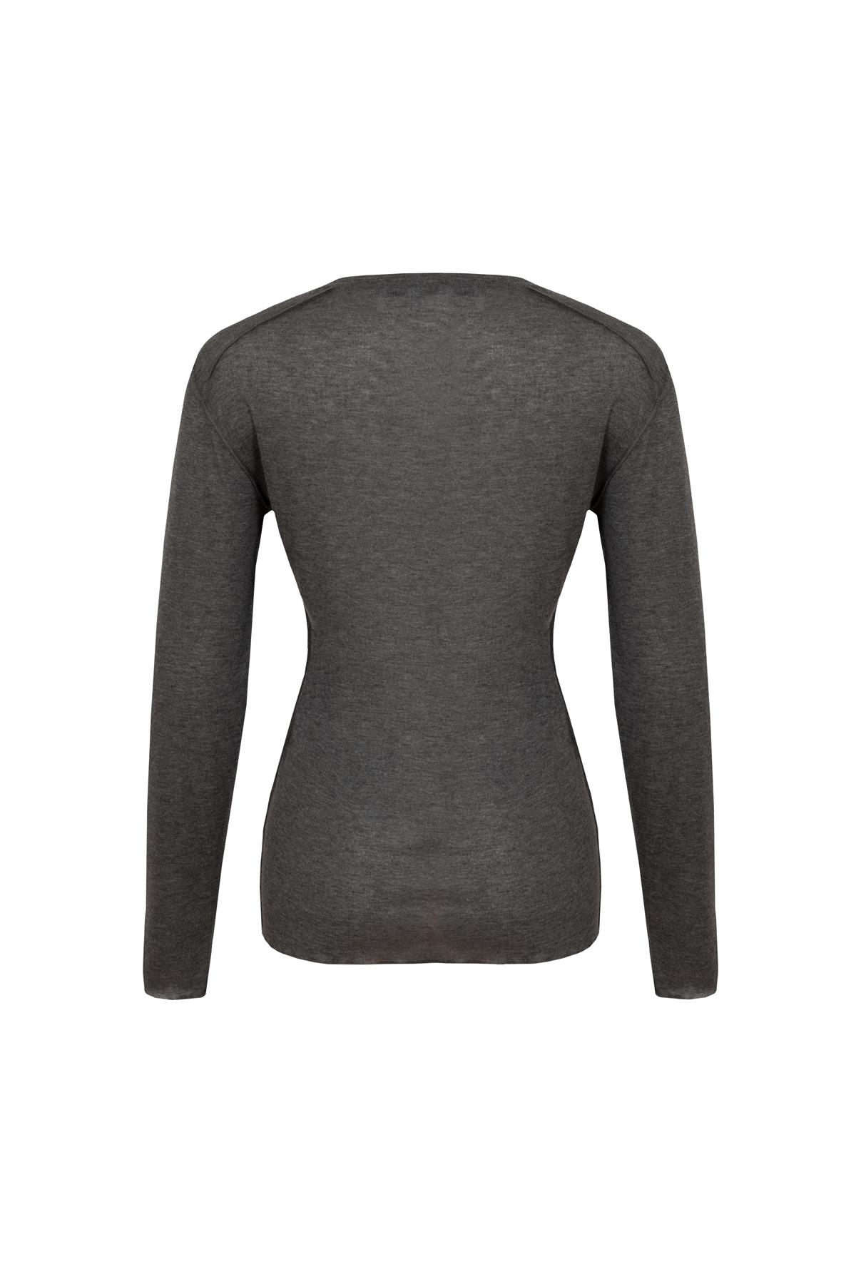 Long Sleeve Top Grey