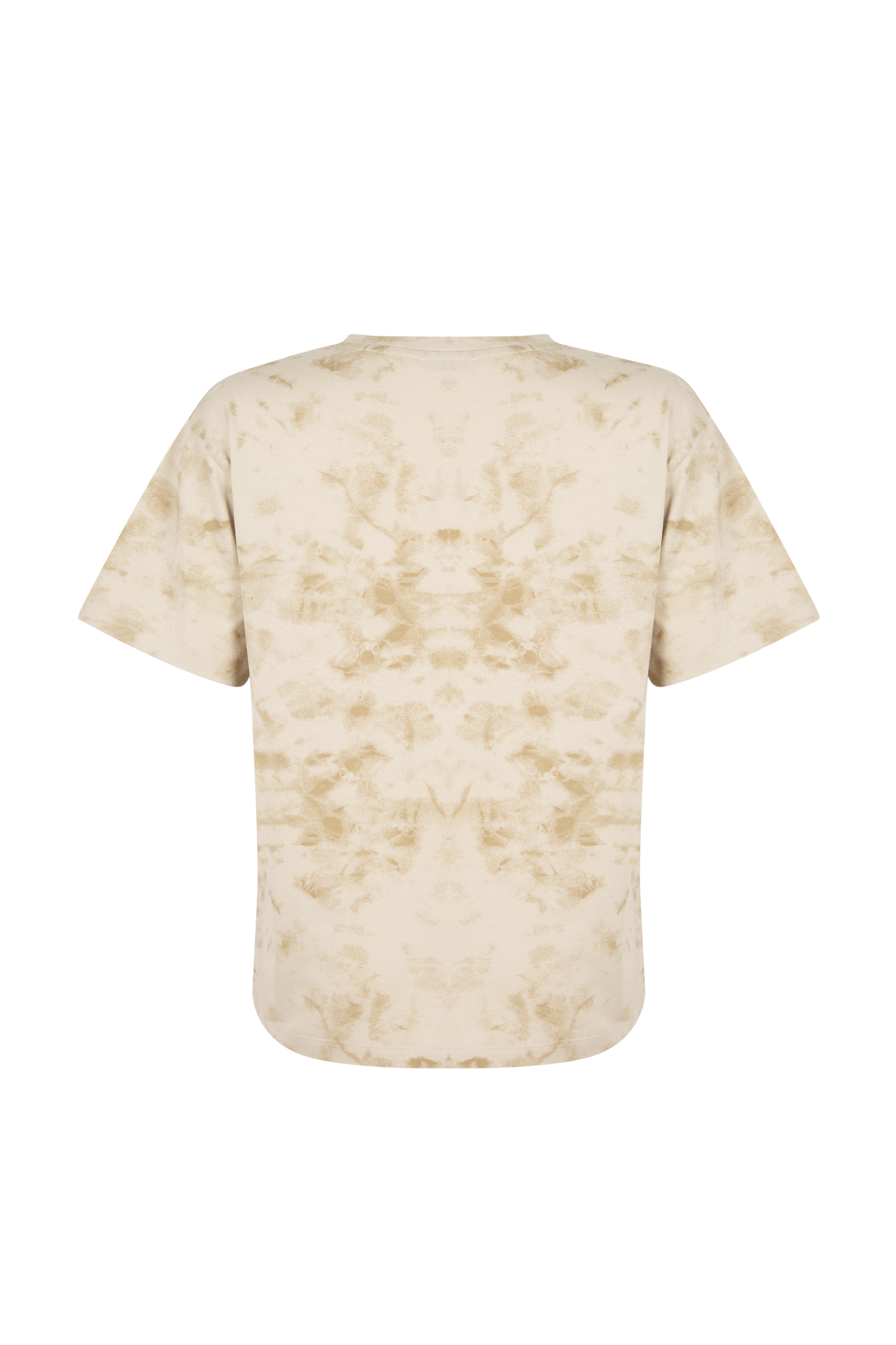 Tie-dye patterned T-shirt