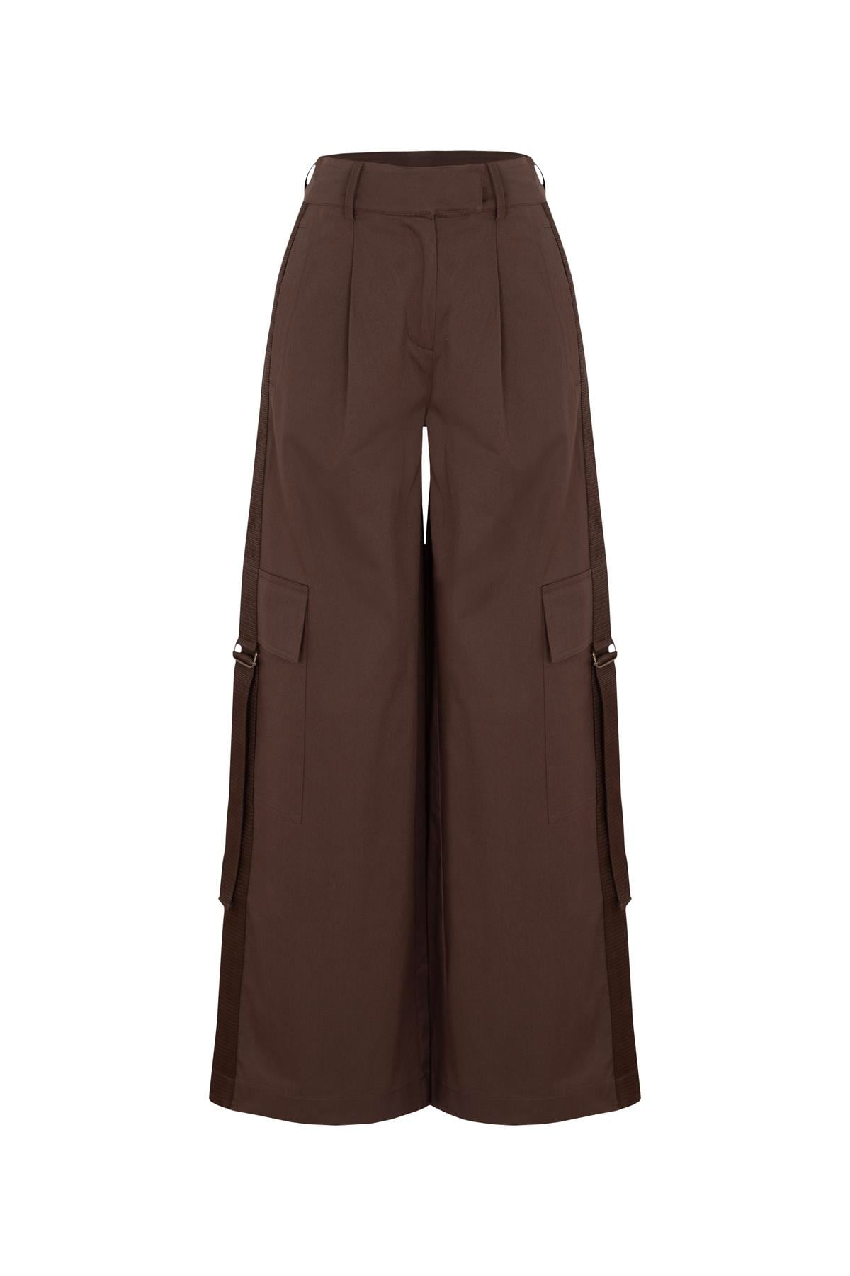 MODERN KARGO PANTOLON ACI KAHVE