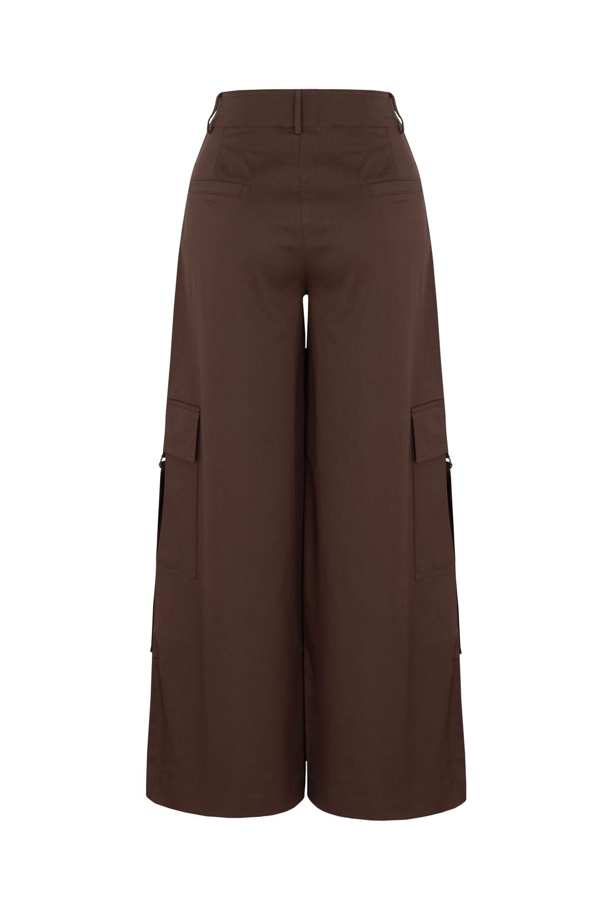 MODERN KARGO PANTOLON ACI KAHVE