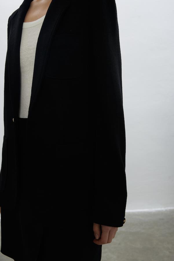 KNİTTED JACKET Black