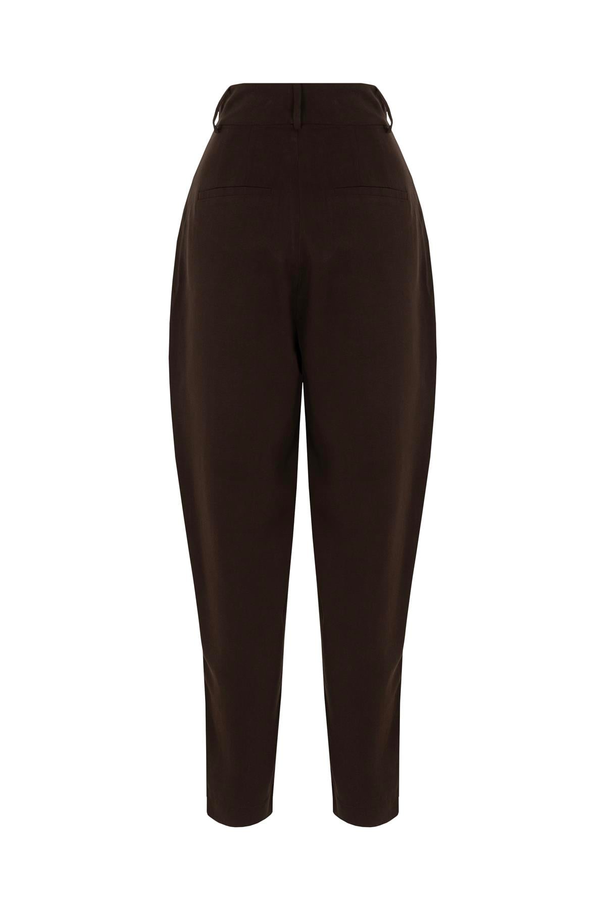 Classic High-Rise Pants Black