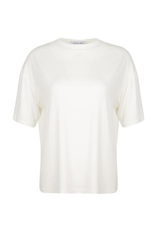OVERSIZE BASIC TSHIRT BEYAZ