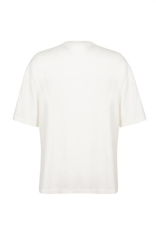 OVERSIZE BASIC TSHIRT BEYAZ