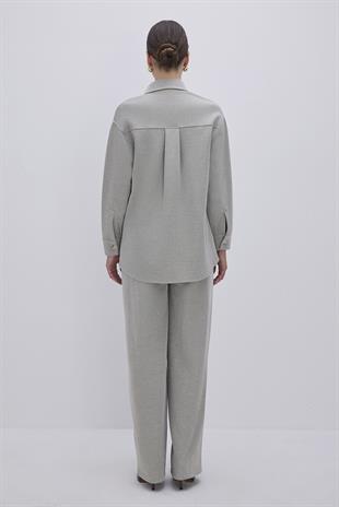 Relaxed Fit Two-Piece Outfit Grey