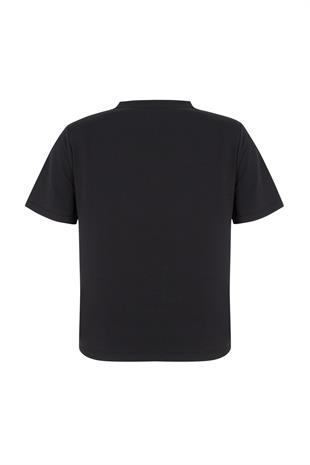 VATKALI T-SHIRT SİYAH