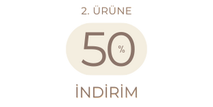 2. ürüne %50 indirim