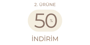 2. ürüne %50 indirim