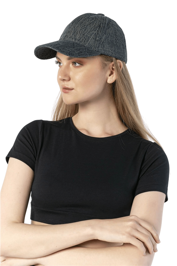 Kadın Denim Baseball Şapka