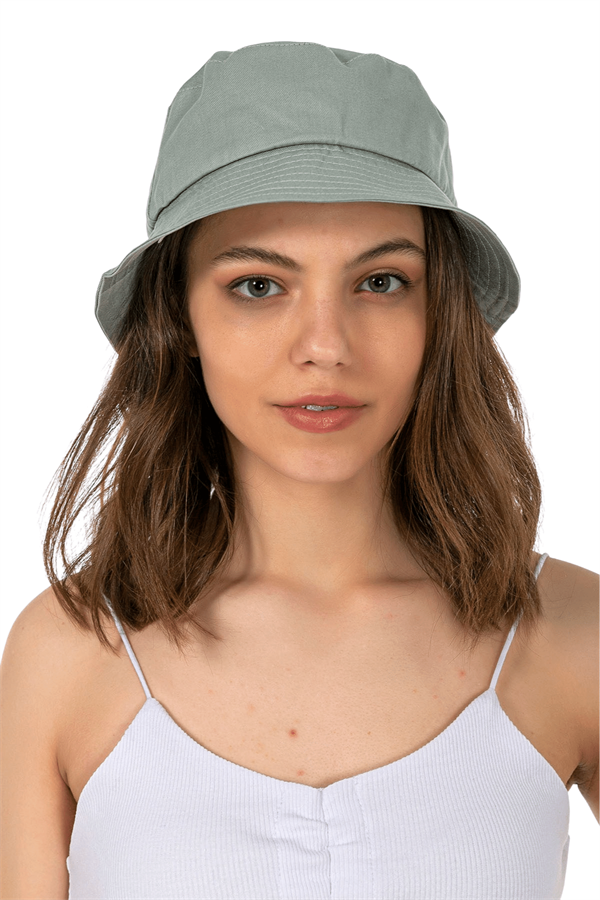 Kadın Mint Bucket Şapka