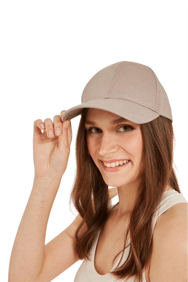 Kadın Gri Spor Şapka