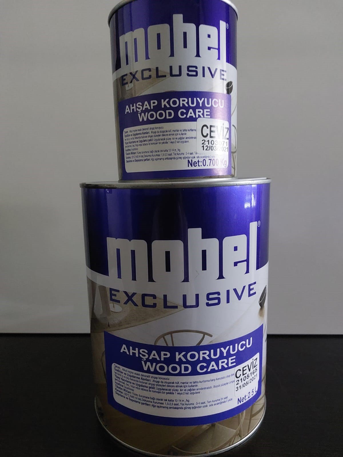 Ahşap BoyalarıMobel Ahşap Koruyucu 1KG