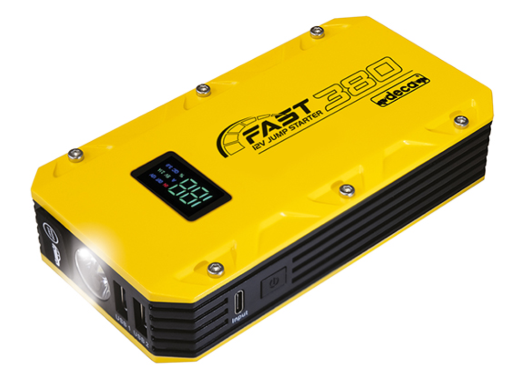Akü Şarj/Takviye CihazlarıDeca Power Bank FAST380 Arac Starter 12V +Usb Sarj