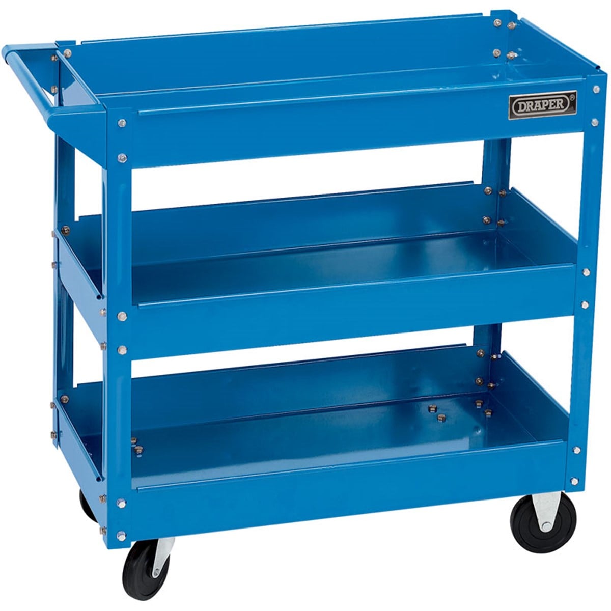 Alet Çekmece/Raf/DolaplarıDraper Alet Trolli Tekerlekli 3 Raflı 845X410X780MM