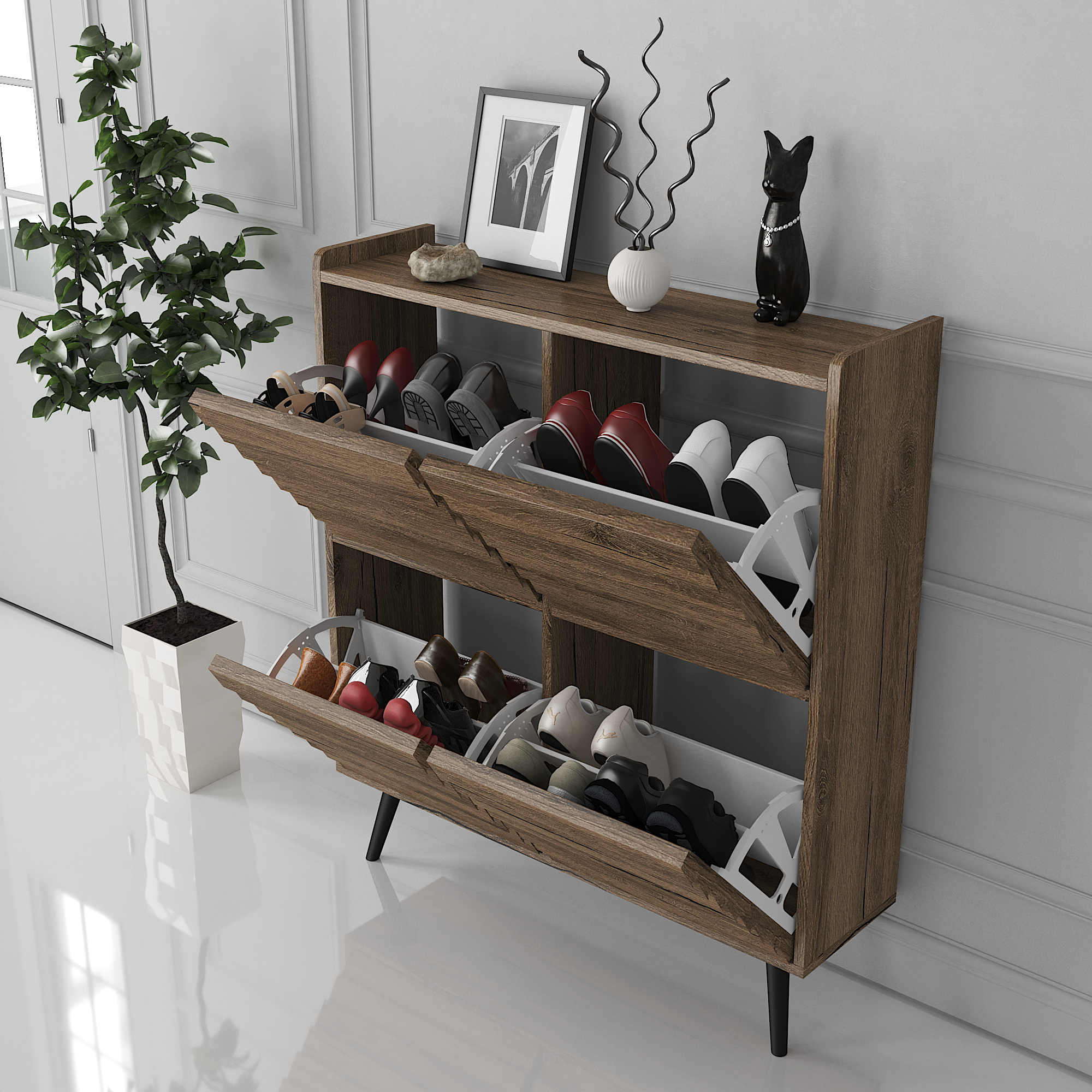 AyakkabılıkLena Ayakkabılık Atlatik Çam 96CMx108CMx26CM