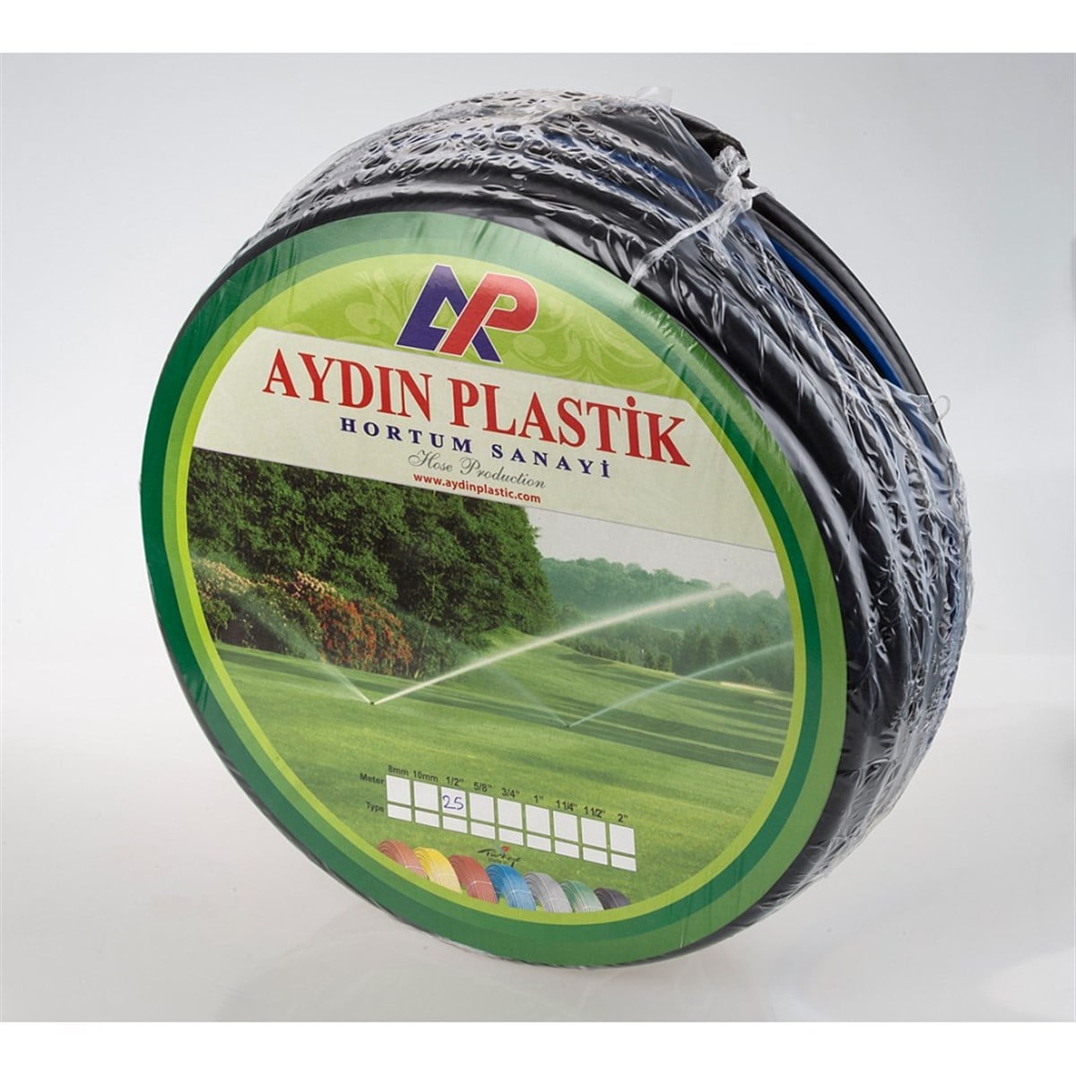 Bahçe SulamaAydın Su Hortumu Garden Örgülü 1/2'' (Rulo)