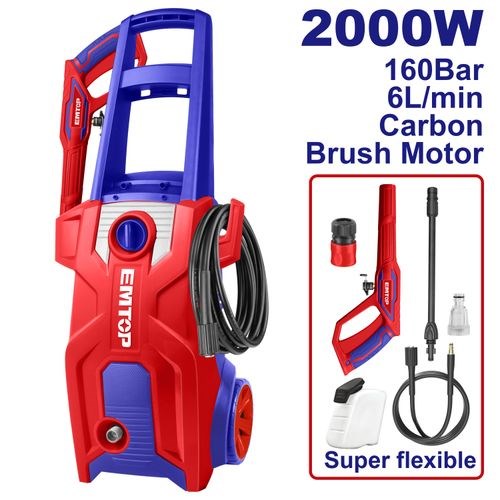 Basınçlı YıkamaEmtop Yüksek Basınçlı Yıkama Makinesi 160 Bar 2000W