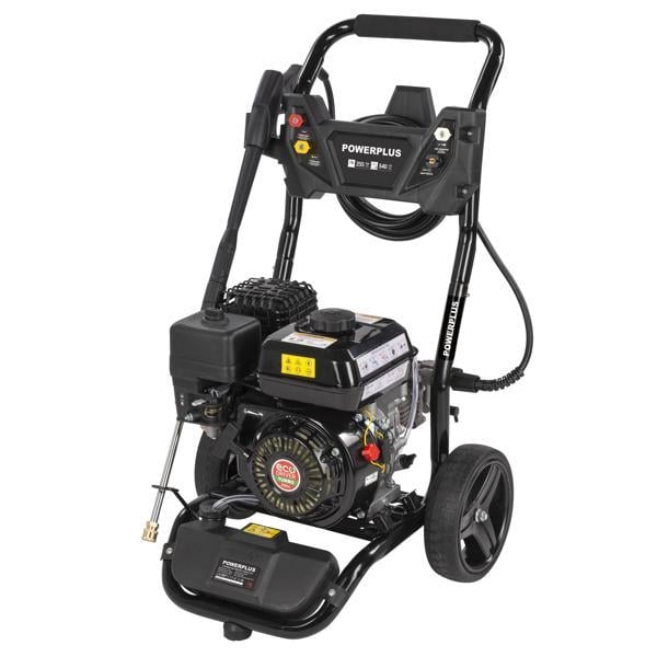 Basınçlı YıkamaPowerplus Yüksek Basınçlı Yıkama Makinesi Benzinli 210CC 255 Bar