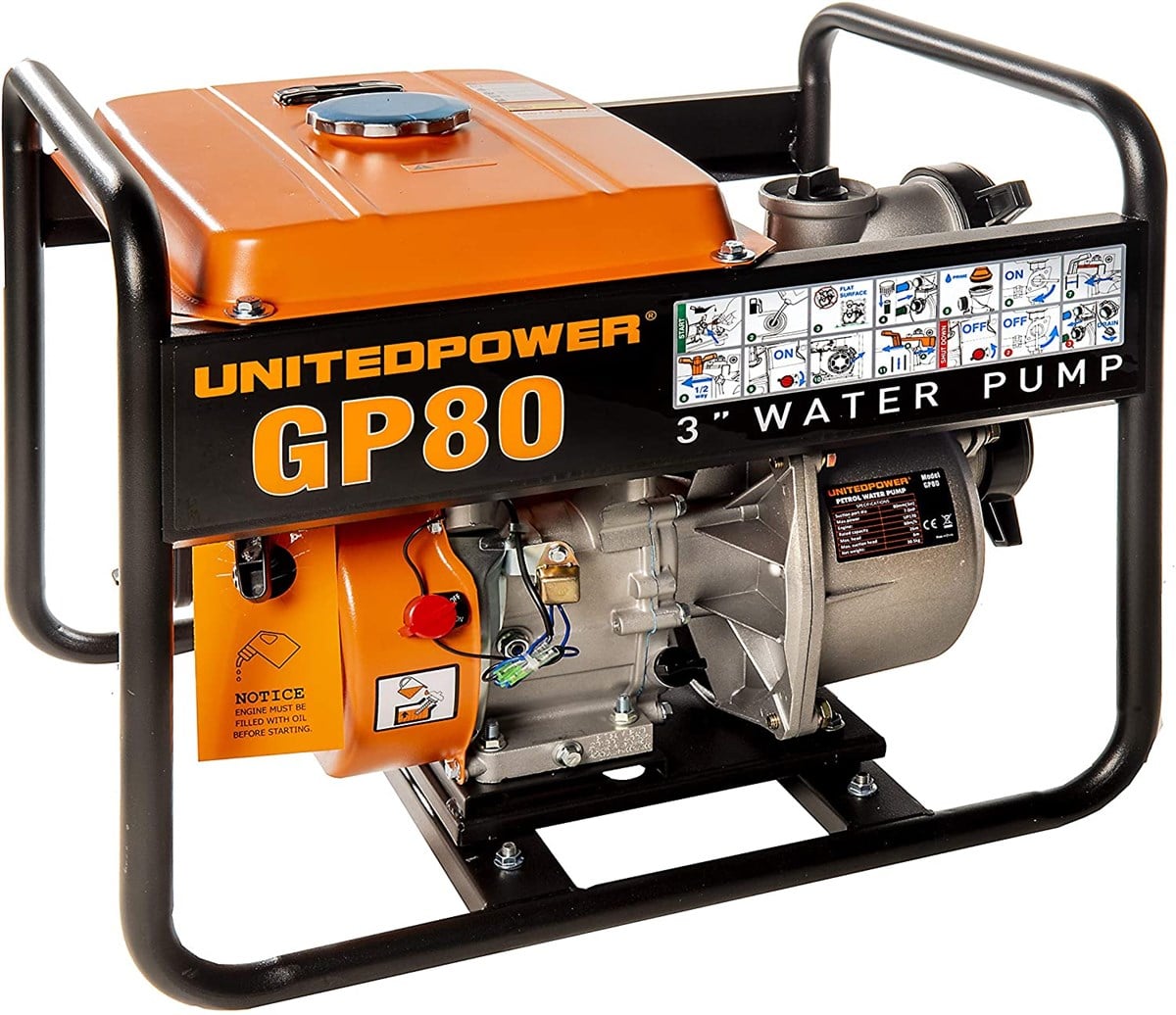 Benzinli Su MotorlarıUnited Power Su Motoru Benzinli 3''- 28MT 60Ton/Saat
