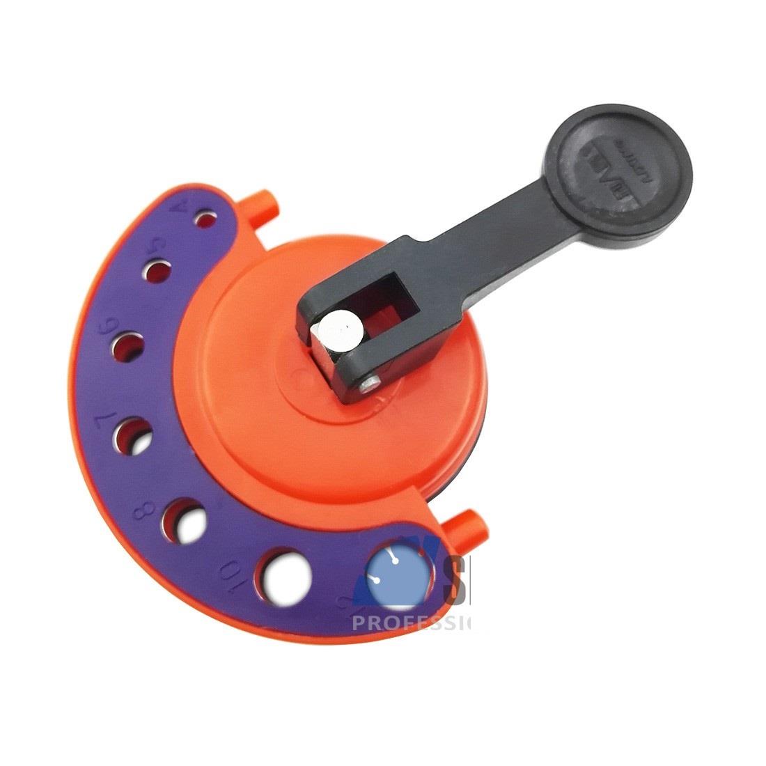 Beton/Seramik DelmePlastik Vantuzlu Metal Delik Delme Kılavuzu 4-12MM