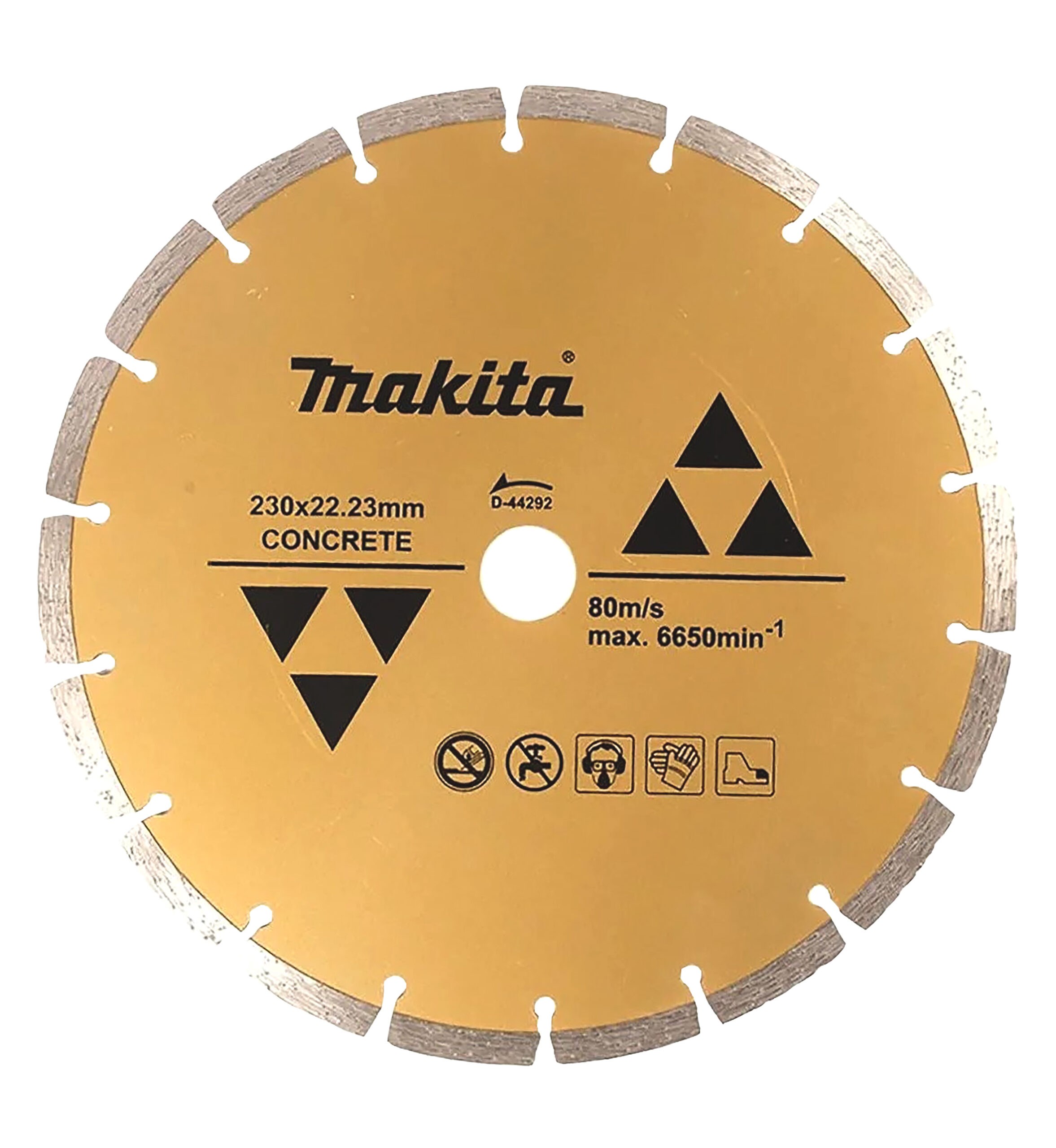 Beton/Seramik KesmeMakita Elmas Testere Spiral Beton Kuru 230x22,23MM