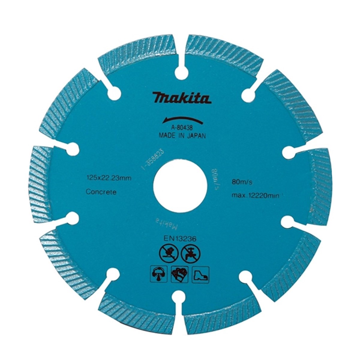 Beton/Seramik KesmeMakita Testere Elmas 125MM SG1250 İçin