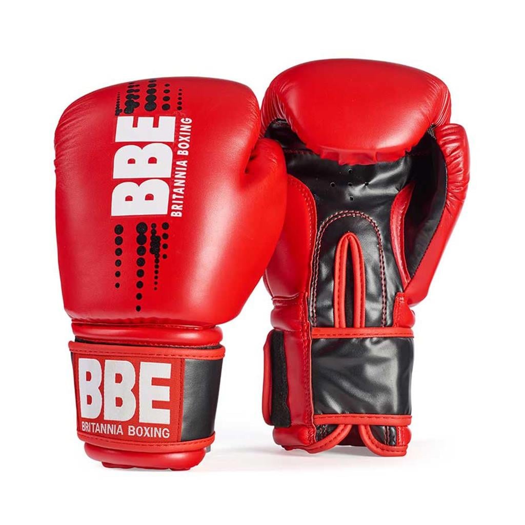BoksBBE Boks Eldiveni FX Siyah/Kırmızı 14OZ