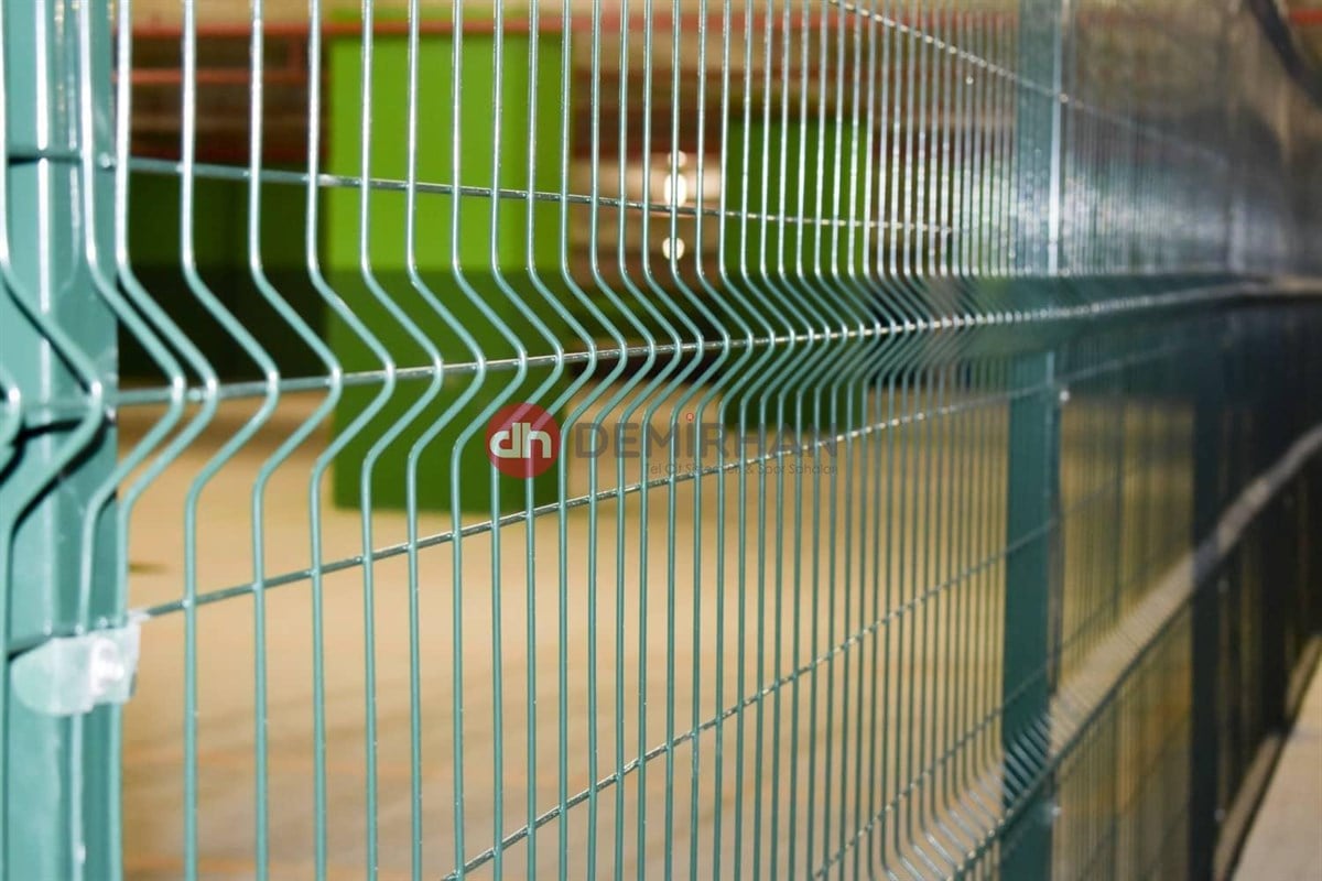 Çit ve BordürlerMax Çit Panel Statik Boyalı Yeşil Genişlik: 2.5 MT